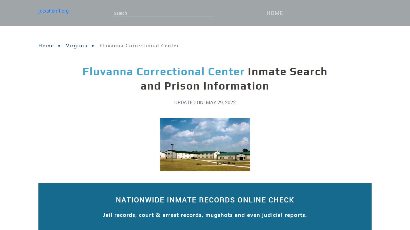 Fluvanna Correctional Center Inmate Search, Visitation, Phone no ...