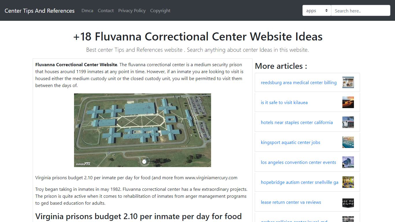 +14 Fluvanna Correctional Center Website Ideas